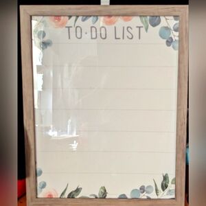 Framed to do list